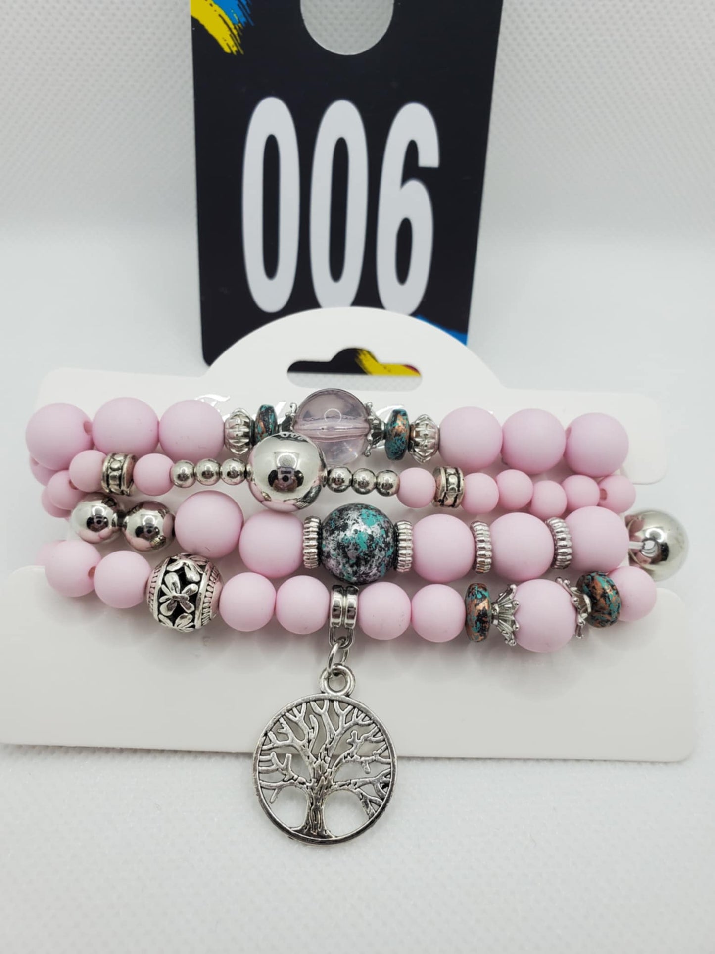 4-Set Bracelet(Number 6)