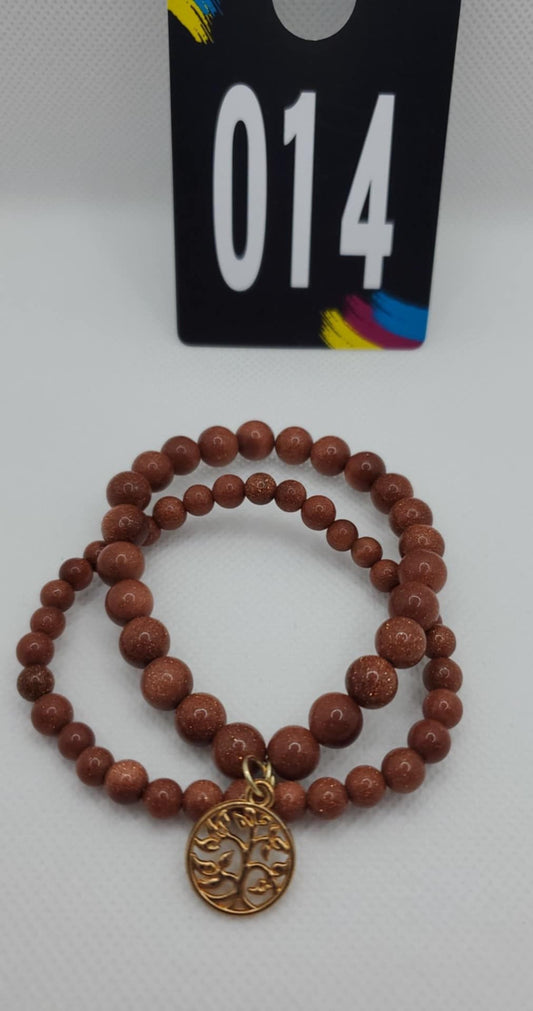 2 Bracelet Set(Number 14)