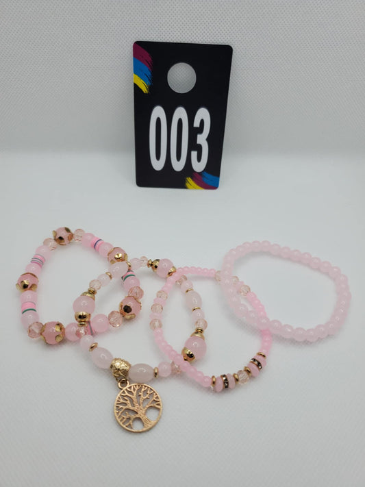 4-Set Bracelet(Number 3)