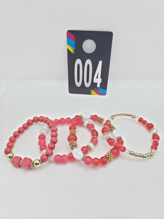 4-Set Bracelet(Number 4)