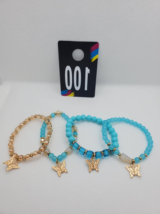 4-Set Bracelet(Number 1)